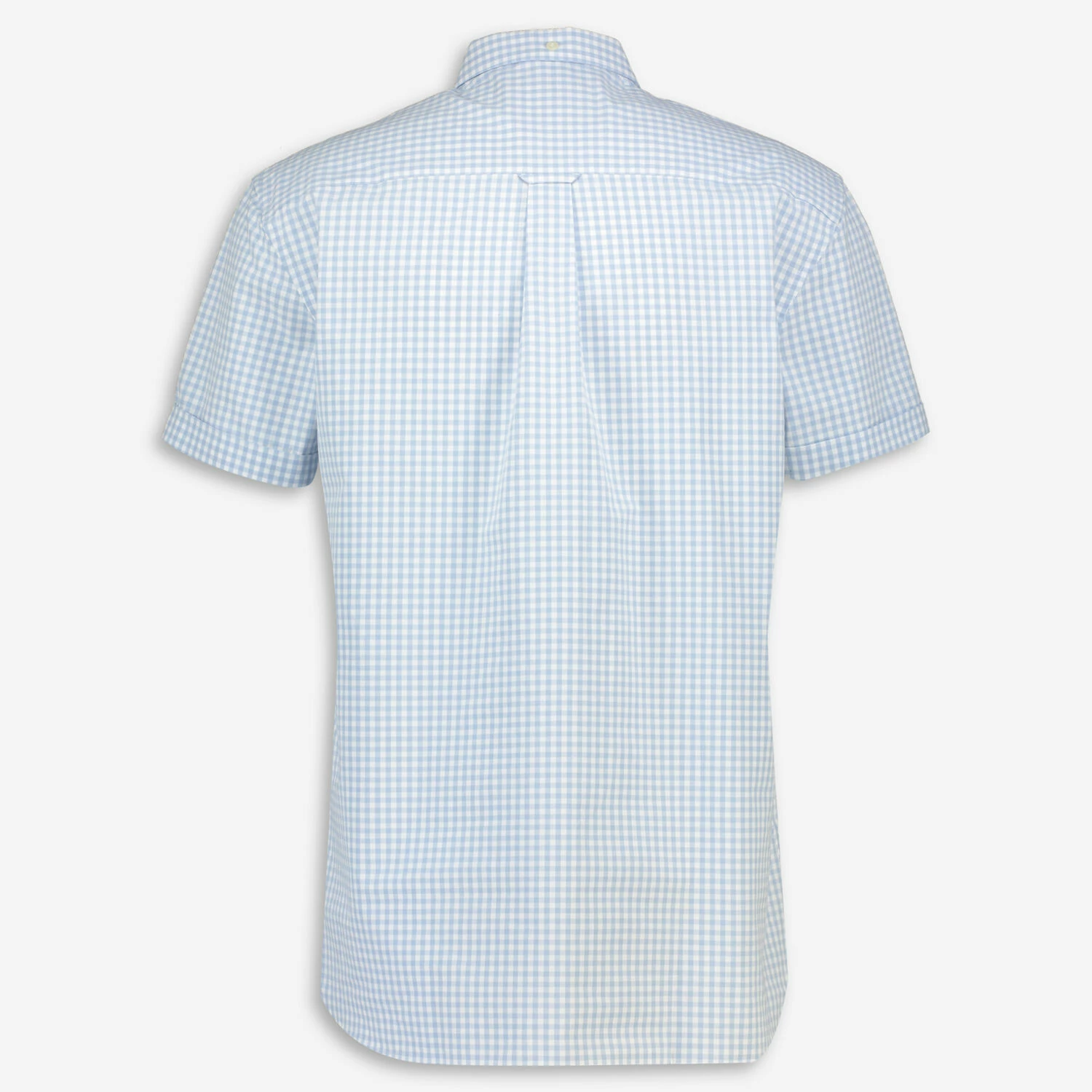 Lyle & Scott Blue & White Gingham Pattern Shirt 2 Lyle & Scott Blue & White Gingham Pattern Shirt - Image 2