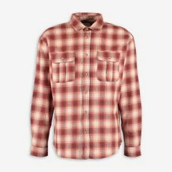 Redefined Rebel Red Checked Shacket